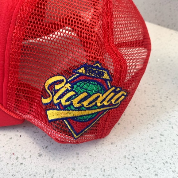 Red A’s Trucker Hat - Picture 2 of 3